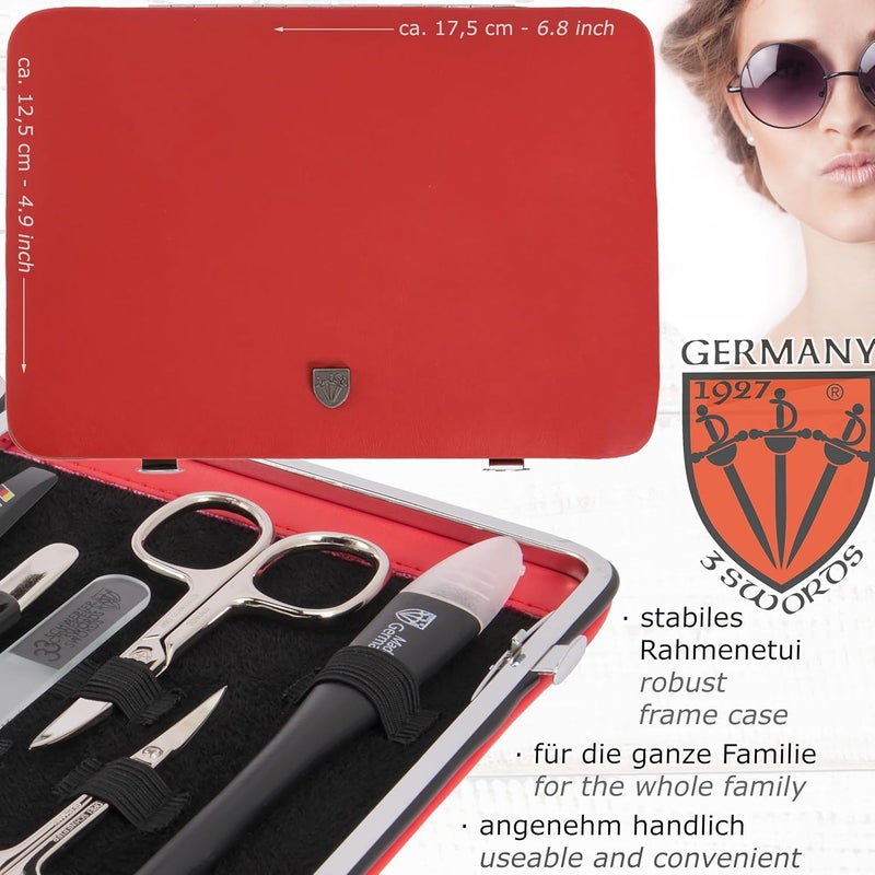 3 Swords Germany 11-Piece Manicure Pedicure Grooming Kit - Image 4